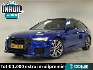 Audi A6 Avant 55 TFSI e quattro Pro Line S Competition | Panoramadak | Trekhaak l Ultrablau