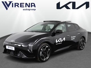 Kia EV4 Fastback GT-PlusLine 81.4 kWh - Stoelverwarming/ventilatie - Glazen Schuif-/kanteldak - Elektrisch verstelbare voorstoelen - Dodehoekcamera - Head-up display  - Fabrieksgarantie tot 09-2032
