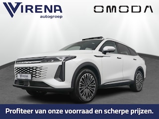 Omoda 9 SHS 1.5T-GDi SHS-P Premium - Inruilpremie € 4.000,- - Inruilpremie € 4.000,- - PHEV Premium - Panoramadak - 140km actieradius plug in hybride - Parkeerhulp voor en achter - - 7 jaar fabrieksgarantie