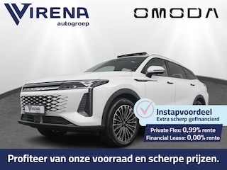 Omoda 9 SHS 1.5T-GDi SHS-P Premium - Inruilpremie € 4.000,- - Inruilpremie € 4.000,- - PHEV Premium - Panoramadak - 140km actieradius plug in hybride - Parkeerhulp voor en achter - - 7 jaar fabrieksgarantie