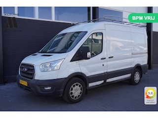Ford Transit 2.0 TDCI 130PK Automaat 2x Schuifdeur L2H2 EURO 6 - Airco - Cruise - Camera - €16.950,- Excl.