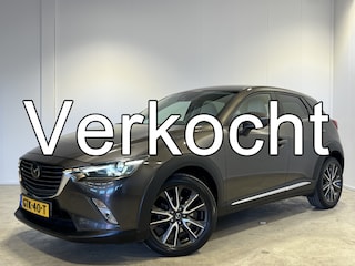 Mazda CX-3 2.0 SkyActiv-G 120 GT-M | Navigatie | LM Velgen 18" | Voorstoelen Verwarmd | Cruise Control Adaptief | Airco | Lederen Bekleding | LED Koplampen |