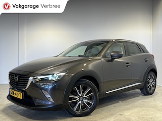 Mazda CX-3 2.0 SkyActiv-G 120 GT-M | Navigatie | LM Velgen 18" | Voorstoelen Verwarmd | Cruise Control Adaptief | Airco | Lederen Bekleding | LED Koplampen |