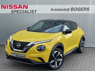 Nissan Juke 1.0 DIG-T Tekna Automaat Navigatie, Pro-Pilot, Leder. Bose, 19"lm, 360 Camera, Stoel/Stuurverwarming,