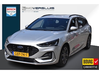 Ford Focus Wagon 1.0 EcoBoost Hybrid ST Line All-Seasons | Navigate & Carplay | Sensoren | 12 mnd BOVAG garantie | Whatsapp 06-53188999