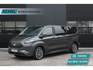 Ford Tourneo Custom 340 2.5 PHEV L2H1 Titanium X 232pk - 2x Schuif - ACC - 360 camera - Leder - Prijs excl. BTW - Rijklaar