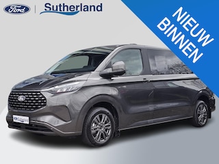 Ford Tourneo 340 2.5 PHEV L2H1 Titanium 233pk | 9pers | Vol Leder | Wegklapbare Trekhaak | Stuurverwarming | Prijs is incl. BTW BPM | Verlengde Fabrieksgarantie tot 05-2029