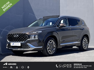 Hyundai Santa Fe 1.6 T-GDI 5p PHEV Premium Plus Sky / Fabrieksgarantie tot 02-2027 / Dealer onderhouden / Automaat / Leder / HUD / Cam 360° / Panorama schuifdak / Elektr. klep & stoelen / 19" LM wielen /