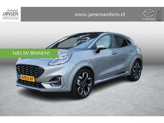 Ford Puma 1.0 EcoBoost Hybrid ST-Line X , Trekhaak, Half Leder, Camera, B&O, Voorruitverwarming, Stoel/stuurverwarming, Apple Carplay, Android Auto, LMV 18 Inch PDC, LKA, BSM,