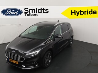 Ford S-MAX 2.5 HYBRID Titanium 7p. 190pk | Adapt. Cruise | 7zits | 1.560 trekgewicht | All seasonbanden | Achteruitrijcamera |