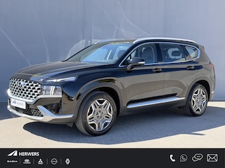 Hyundai Santa Fe 1.6 T-GDI PHEV Comfort Smart / Dealer onderhouden / Fabrieksgarantie tot 03-2028 / 1.350 kg trekhaak Afneembaar / Navigatie / Dodehoek Detectie / Camera / Elektr. Stoelen / Stoelverwarming / Krell Audio /