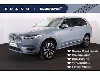 Volvo XC90 T8 Recharge AWD Ultimate Bright - Panorama/schuifdak - IntelliSafe Assist & Surround - Harman/Kardon audio - Adaptieve LED koplampen - Parkeercamera achter - Verwarmde voorstoelen, stuur & achterbank - Parkeersensoren voor & achter - Elektr. bedienb. voorstoelen met geheugen - Head up display - Draadloze tel. lader - Standkachel - Extra getint glas - 20' LMV