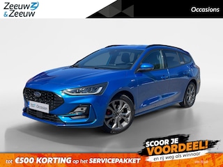 Ford Focus Wagon 1.0 EcoBoost Hybrid ST Line Style | Winter Pack | Trekhaak | Camera | 1e eigenaar | Grote Achterspoiler | Parking Pack | Climate Control | Cruise Control