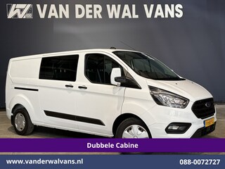 Ford Transit Custom 2.0 TDCI 130pk L2H1 Dubbele Cabine Euro6 Airco | 6-Zits | Camera | Navigatie | LED | Apple Carplay Cruisecontrol, Stoelverwarming, Verwarmde voorruit, Parkeersensoren