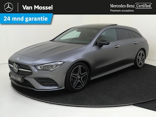 Mercedes-Benz CLA Shooting Brake 180 Business Solution AMG Panoramadak / Keyless / Nightpakket / Parkeercamera / Sfeerverlichting / MANUFAKTUR Berggrijs Matte (origineel)