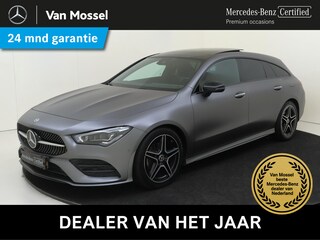 Mercedes-Benz CLA Shooting Brake 180 Business Solution AMG Panoramadak / Keyless / Nightpakket / Parkeercamera / Sfeerverlichting / MANUFAKTUR Berggrijs Matte (origineel)
