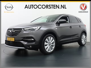 Opel Grandland X T131PK Apple Carplay Android Auto Camera PDC Navi AGR Keyless 19" DAB+ ECC Bluetooth 1/2 Leer Privacy Glas LMVRegen-Licht Sensor Cruise Control Aut.-Achterklep Lane-Assist Leder-Stw Elec-ramen en Spiegels Isofix 100% Dealer Onderhouden Business Executive Orig.NLse auto