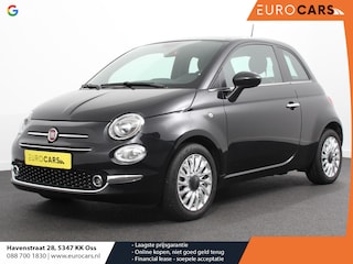 Fiat 500 1.0 Hybrid Dolcevita Finale Panorama dak Climate Control Cruise Control Navigatie Apple Carplay/Android Auto Dab Digitale Cockpit Parkeer Sensoren Lichtmetalen Velgen | Led