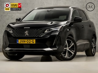 Peugeot 3008 1.6 HYbrid4 300 GT Sport 300Pk Automaat (PANORAMADAK, NAPPA LEDER, MEMORY SEATS, STOELVERWARMING, 360 CAMERA, KEYLESS, ADAPTIVE CRUISE, ELEK ACHTERKLEP, NIEUWSTAAT)