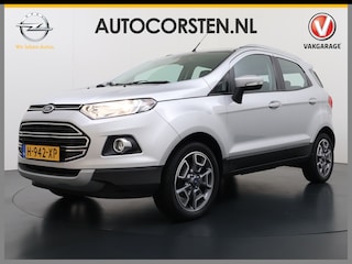 Ford Ecosport 1.0T 126PK Navi Camera Ecc Stoelverwarming Cruise Control Bluetooth Pdc Titanium Verwarmde Voorruit Sony®-Audio Lmv Isofix Keyless Keurig onderhouden Ford!