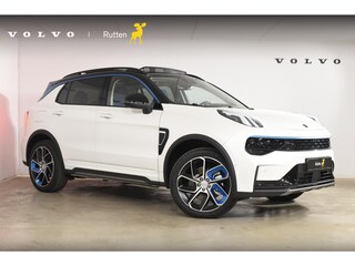 Lynk & Co 01 262PK Automaat / 360 Camera / Adaptieve cruise control / Glazen schuif-kanteldak / Elektrische stoelen met geheugenfunctie / Stoelverwarming / Elektrische achterklep / Climate control / Parkeersensoren V+A / 20"velgen / Keyless entry /