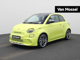 Abarth 500 Scorpionissima 42 kWh | Panoramadak |  Navigatie | Parkeer camera