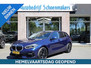 BMW 118i High Executive STOELVERWARMING 18"LMV CRUISE NAVI 2xPDC CLIMA HALFLEER M-STUUR