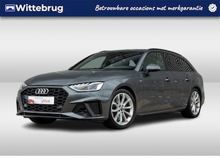 Audi A4 Avant 35 TFSI 150pk S-Tronic S edition Competition | Fabrieksgarantie 09-2028 | Virtual Cockpit | Elek Achterklep | Smartphone Interface | Navigatie | Privacy Glas | 18" LMV