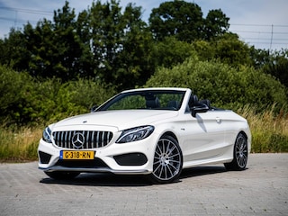 Mercedes-Benz Cabrio C43 AMG 367PK Speedshift 4MATIC Burmester Stoelkoeling Airscarf Sportuitlaat Memory