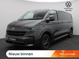 Volkswagen Transporter 2.0 TDI L2H1 30 Style 170PK AUT8 Dubbele schuifdeur, Adaptieve Cruise Controle, Trekhaak, Achteruitrijcamera, Stoelverwarming, Side Assist, Keyless, 17" LM Velgen