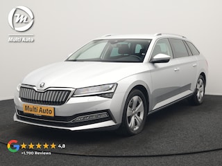 Skoda Superb Combi 1.4 TSI iV Business Edition PHEV 218pk Dealer O.H. | Adaptive Cruise | Camera | Voorstoelen Verwarmd | Apple Carplay | Crystal LED | Navigatie | Virtual Cockpit | DAB |