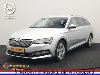 Skoda Superb Combi 1.4 TSI iV Business Edition PHEV 218pk Dealer O.H. | Adaptive Cruise | Camera | Voorstoelen Verwarmd | Apple Carplay | Crystal LED | Navigatie | Virtual Cockpit | DAB |