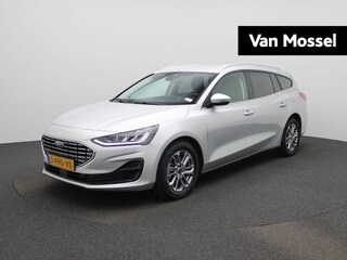 Ford Focus Wagon 1.0 EcoBoost Hybrid Titanium | Navigatie | Groot scherm | Apple Carplay / Android Auto | Climate Control | Cruise Control | Parkeersensoren | DAB | Bluetooth | Keyless Entry & Start |
