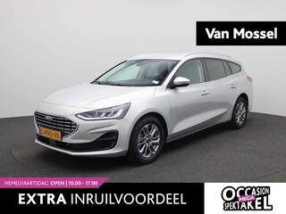 Ford Focus Wagon 1.0 EcoBoost Hybrid Titanium | Navigatie | Groot scherm | Apple Carplay / Android Auto | Climate Control | Cruise Control | Parkeersensoren | DAB | Bluetooth | Keyless Entry & Start |