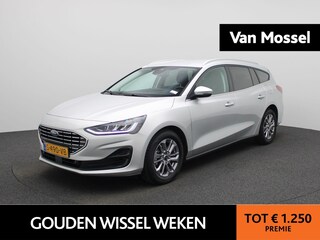 Ford Focus Wagon 1.0 EcoBoost Hybrid Titanium | Navigatie | Groot scherm | Apple Carplay / Android Auto | Climate Control | Cruise Control | Parkeersensoren | DAB | Bluetooth | Keyless Entry & Start |