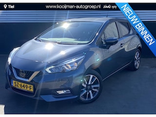 Nissan Micra 0.9 IG-T N-Connecta Navigatie, parkeersensoren achter, cruise control, achteruitrij camera, Nederlandse auto en boekjes compleet!