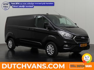 Ford Transit Custom 2.0TDCI 130PK Lang Dubbele Cabine Limited | 2800Kg Trekhaak | 2xSchuifdeur | Navigatie | Camera | Airco | Cruise | Privacy glass