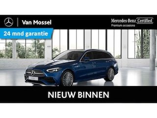 Mercedes-Benz C-klasse Estate 300 e Star Edition AMG Line /Panoramadak /Burmester /360 Camera /19 Inch /Elek Trekhaak