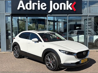 Mazda CX-30 2.0 e-SkyActiv-X M Hybrid100th Anniversary Ed. | TREKHAAK | APPLE-CARPLAY | LEDER | 18 INCH | 360 CAMERA | DODEHOEK DETECTIE | SCHUIF/KANTELDAK | ADAPTIEF CRUISE CONTROL |