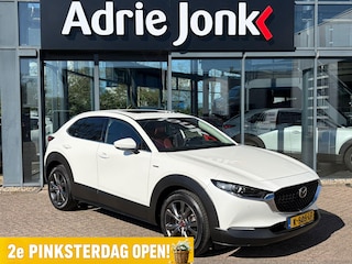 Mazda CX-30 2.0 e-SkyActiv-X M Hybrid100th Anniversary Ed. | TREKHAAK | APPLE-CARPLAY | LEDER | 18 INCH | 360 CAMERA | DODEHOEK DETECTIE | SCHUIF/KANTELDAK | ADAPTIEF CRUISE CONTROL |