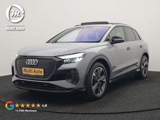 Audi Q4 45 Quattro Edition 77 kWh 265pk Dealer O.H. | Panodak | Sonos Audio | Sfeerverlichting | Lederen Sportstoelen Verwarmd | Apple Carplay | Navigatie | DAB | 20"L.M |