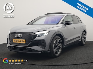Audi Q4 45 Quattro Edition 77 kWh 265pk Dealer O.H. | Panodak | Sonos Audio | Sfeerverlichting | Lederen Sportstoelen Verwarmd | Apple Carplay | Navigatie | DAB | 20"L.M |