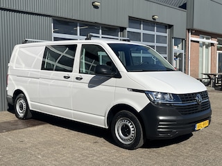 Volkswagen Transporter 2.0 TDI L2H1 30 DC Airco Cruise controle Telefoonverbinding Trekhaak 2200kg trekgewicht Apple carplay Navigatiesysteem schuifdeur Euro 6 DC 1e eigenaar Dealer onderhouden