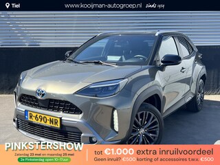 Toyota Yaris Cross 1.5 Hybrid Adventure Trekhaak, Dodehoekdetectie, HUD, PDC, Stuurwiel & Stoelverwarming, JBL, Navigatie, NL-auto