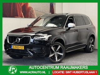 Volvo XC90 2.0 T8 TWIN ENGINE AWD R-DESIGN 7 PERSOONS LEDER NAVIGATIE LUCHTVERING ADAPTIVE CRUISE CONTROL HEAD-UP DISPLAY PANORAMA SCHUIF/KANTELDAK ACHTERUITRIJCAMERA ZEER MOOI !!