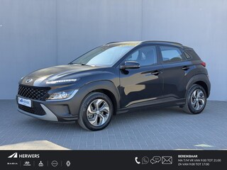 Hyundai Kona 1.6 GDI HEV Comfort Smart / Fabrieksgarantie tot 2-2028 / Goed Onderhouden / Navigatie / Apple Carplay & Android Auto / Camera / Cruise Control / PDC /