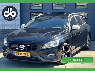 Volvo V60 2.0 D4 191pk AUTOM. R-Design EXPORT/ HANDEL I OPENDAK I LEER