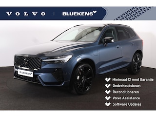 Volvo XC60 T8 Recharge AWD Ultra Black Edition - Panorama/schuifdak - IntelliSafe Assist & Surround - 360º Camera - Harman/Kardon audio - Adaptieve LED koplampen - Verwarmde voorstoelen, stuur & achterbank - Parkeersensoren voor & achter - Elektr. bedienb. voorstoelen met geheugen - Head up display - Draadloze tel. lader - Extra getint glas - Inklapbare trekhaak - 21' LMV