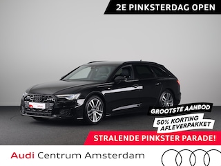 Audi A6 Avant 50 TFSI e quattro S edition Competition 299 pk S-tronic | Verlengde garantie | Navigatie | Parkeersensoren (Park assist) | Rondomzicht camera | Head-up display | Stoelverwarming v/a | S-Line |