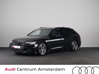 Audi A6 Avant 50 TFSI e quattro S edition Competition 299 pk S-tronic | Verlengde garantie | Navigatie | Parkeersensoren (Park assist) | Rondomzicht camera | Head-up display | Stoelverwarming v/a | S-Line |